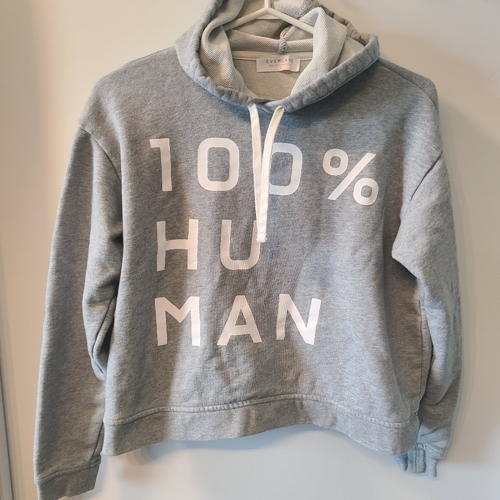 NWOT Everlane 100% Human hoodie
